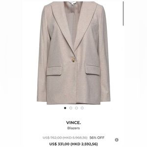 VINCE NWT Blazer